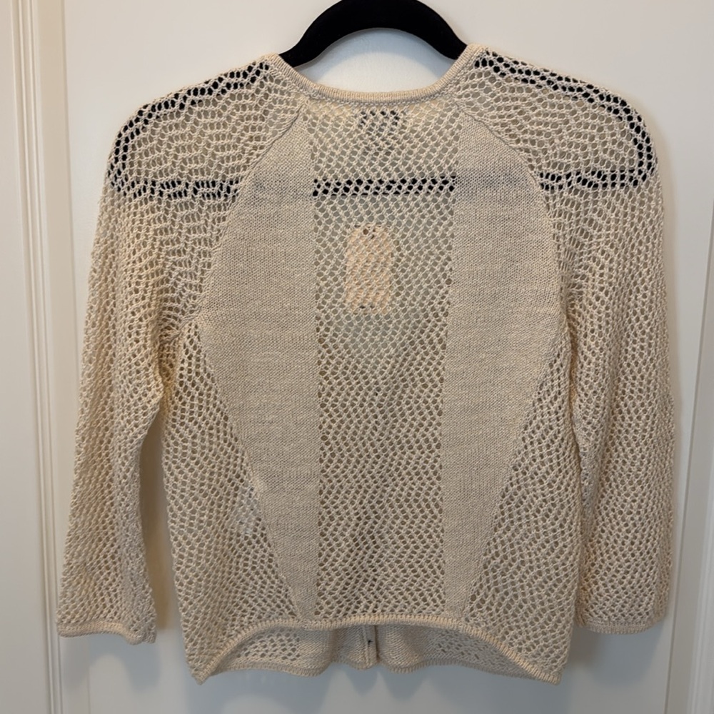 Lucky Brand Women's Cream Sweater - Picture 4 of 13